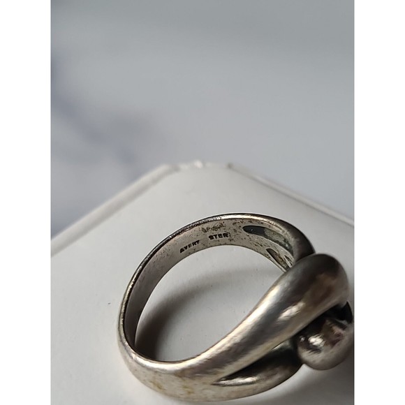 James Avery Sterling Silver Cadena Knot Ring Retired Vintage - Picture 8 of 10